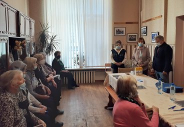 Первое занятие «Школы пожилого пациента» состоялось в Пскове