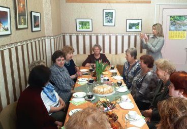 Встреча, приуроченная к Международному женскому дню, прошла в общественной приемной РО Союза пенсионеров России