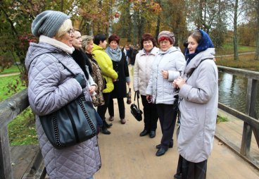 «Встреча на тропе здоровья» в Пушкинском музее-заповеднике, 11 октября 2018 года