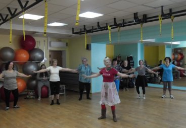 Конкурс ритмики и танца членов клуба оздоровительного танца «А ну-ка, девушки», клуб «Оазис» 29 марта 2017 года