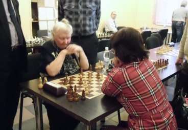 Региональный шахматный турнир среди пенсионеров, г.Псков, 31 марта 2017 года