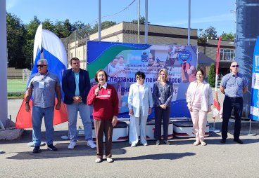 Пенсионеры региона встретились на спортивных площадках Пскова